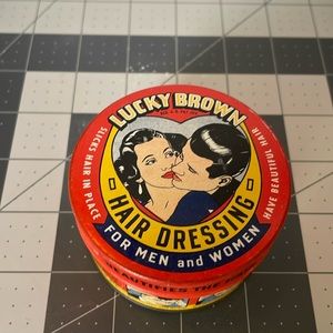 Antique/rare (1937) Lucky Brown Hair Dressing for Men and Women, Famous Products